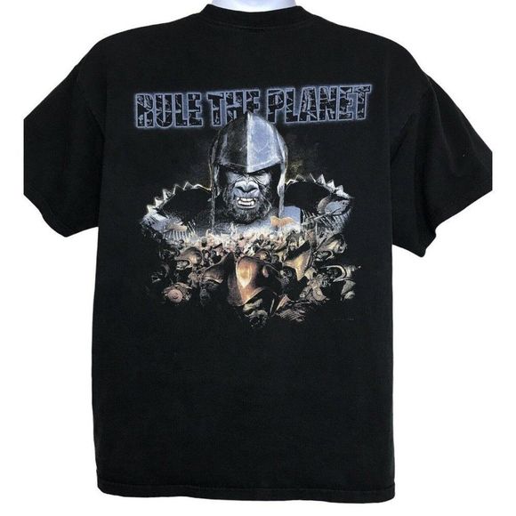 Vintage Planet of the Apes 2000 Movie Promo T Shirt Rule the Planet Large - Picture 3 of 10